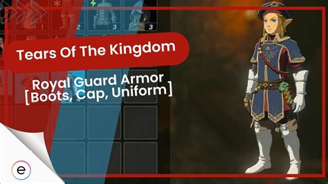 royal guard final test tears of the kingdom|tears of the kingdom royal guard uniform.